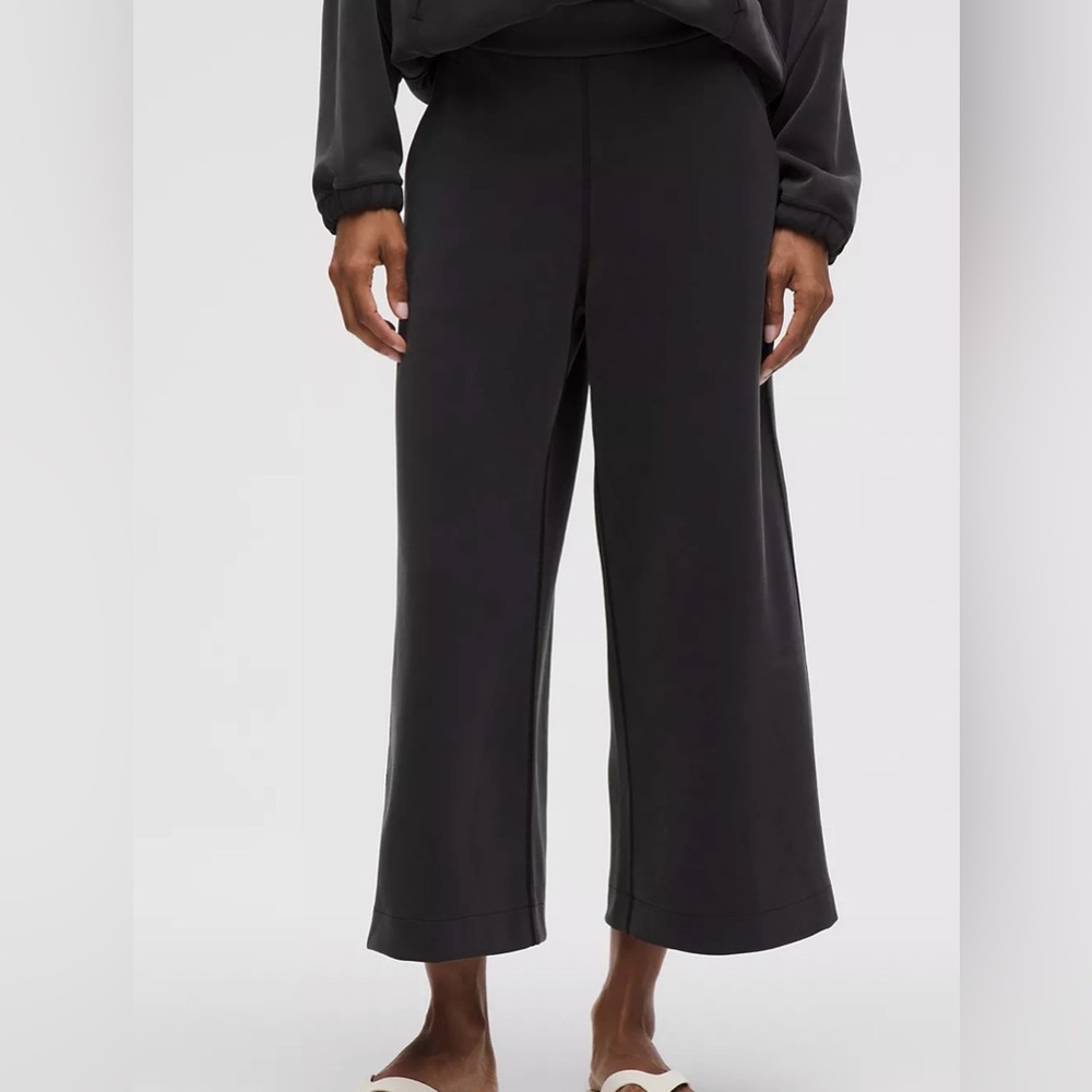 lululemon athletica Charcoal Wide-Leg Pants